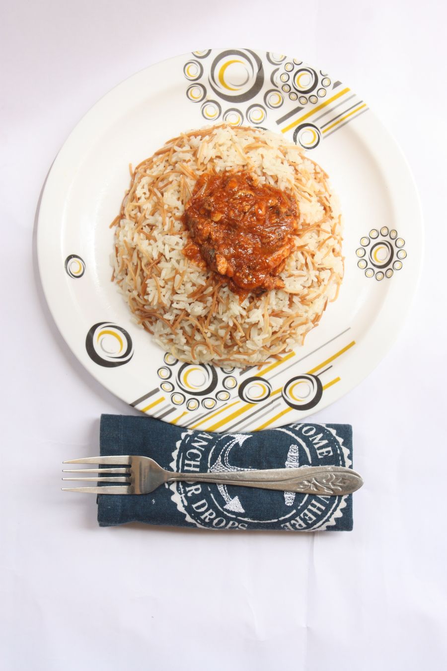 Jollof with Grilled Chicken